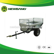 Leaf trailer with cage
